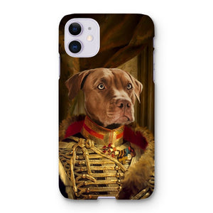 The Colonel: Custom Pet Phone Case - Paw & Glory - Dog Portraits - Pet Portraits