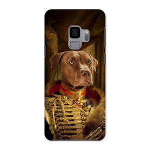 The Colonel: Custom Pet Phone Case - Paw & Glory - Dog Portraits - Pet Portraits