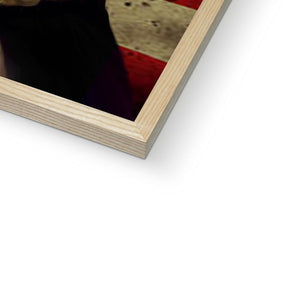 The Colonel USA Flag Edition: Custom Pet Portrait - Paw & Glory - Dog Portraits - Pet Portraits