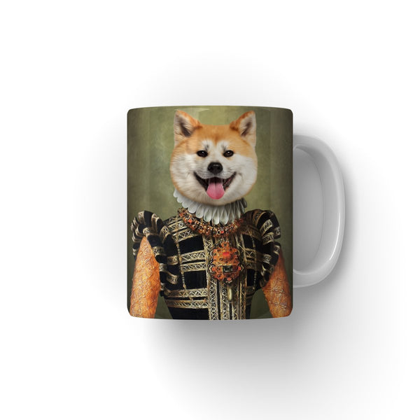 The Consort: Custom Pet Coffee Mug | royal pet portrait | Paw & Glory