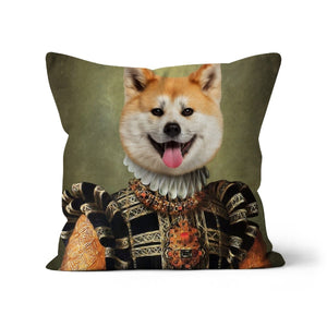 The Consort: Custom Pet Pillow - Paw & Glory - Dog Portraits - Pet Portraits
