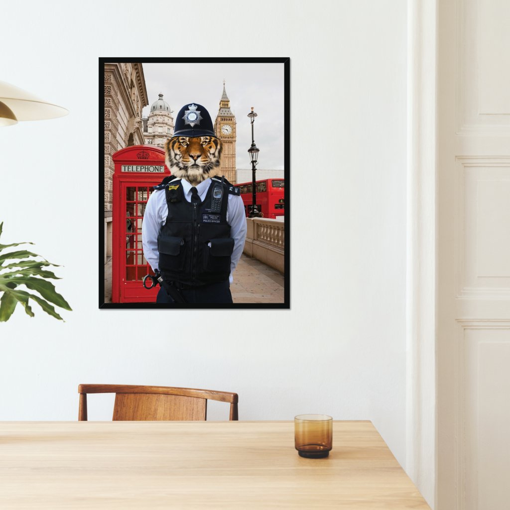 The Constable Animal Art Framed Portrait | Custom Pet Portrait | Paw & Glory