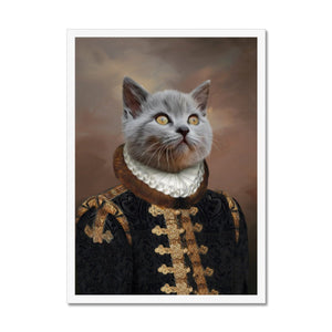 The Count: Custom Pet Portrait - Paw & Glory - Dog Portraits - Pet Portraits