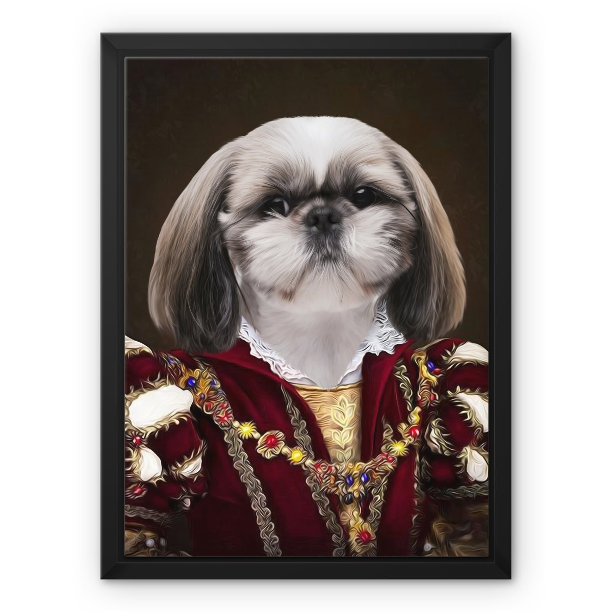 The Countess: Custom Pet Canvas - Paw & Glory - Dog Portraits - Pet Portraits