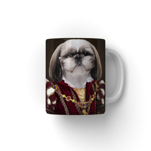 The Countess: Custom Pet Coffee Mug | royal pet portrait | Paw & Glory