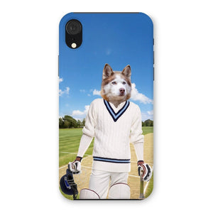 The Cricket Prodigy: Custom Pet Phone Case - Paw & Glory - Dog Portraits - Pet Portraits