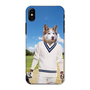 The Cricket Prodigy: Custom Pet Phone Case - Paw & Glory - Dog Portraits - Pet Portraits