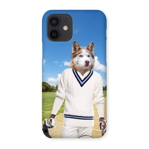 The Cricket Prodigy: Custom Pet Phone Case - Paw & Glory - Dog Portraits - Pet Portraits