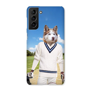 The Cricket Prodigy: Custom Pet Phone Case - Paw & Glory - Dog Portraits - Pet Portraits