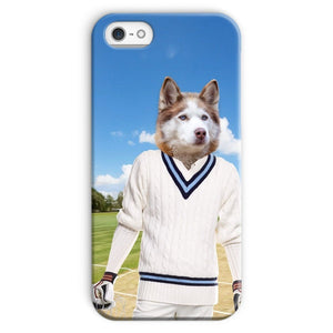 The Cricket Prodigy: Custom Pet Phone Case - Paw & Glory - Dog Portraits - Pet Portraits