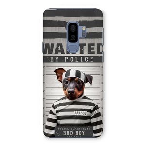 The Criminal: Custom Pet Phone Case - Paw & Glory - Dog Portraits - Pet Portraits