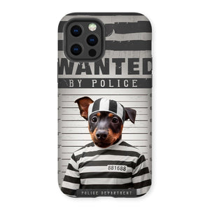The Criminal: Custom Pet Phone Case - Paw & Glory - Dog Portraits - Pet Portraits