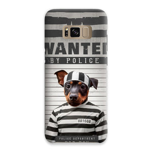 The Criminal: Custom Pet Phone Case - Paw & Glory - Dog Portraits - Pet Portraits