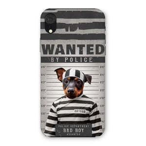 The Criminal: Custom Pet Phone Case - Paw & Glory - Dog Portraits - Pet Portraits