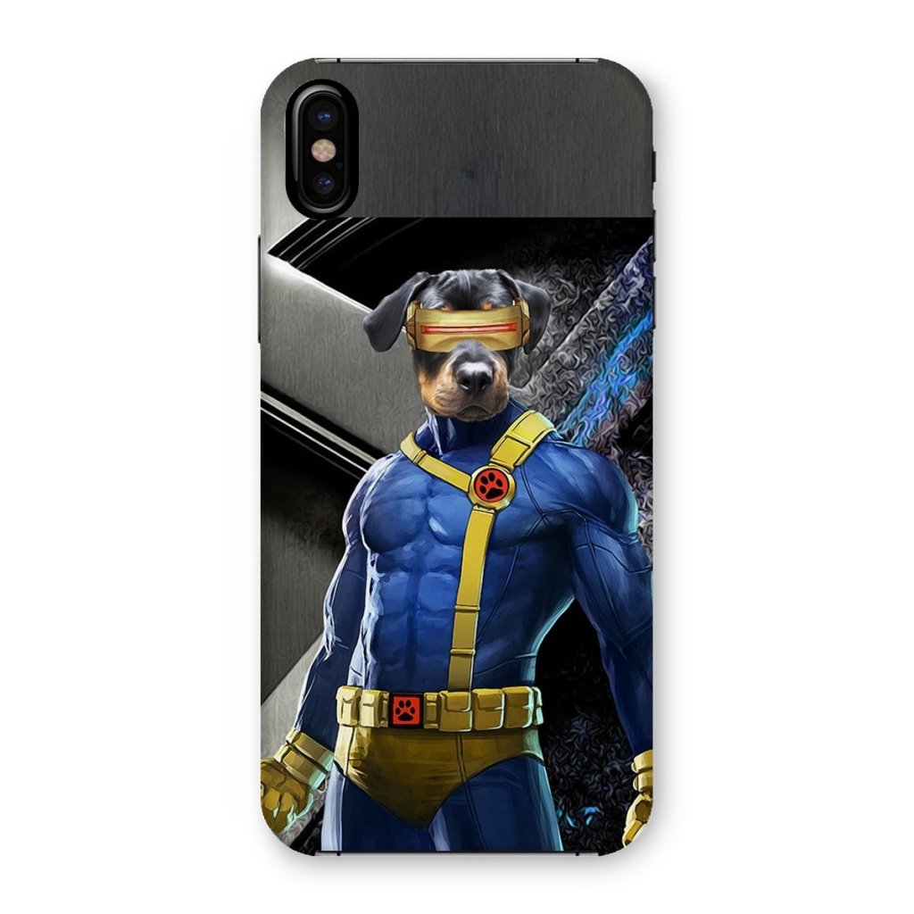 The Cyclops: Custom Pet Phone Case - Paw & Glory - Dog Portraits - Pet Portraits