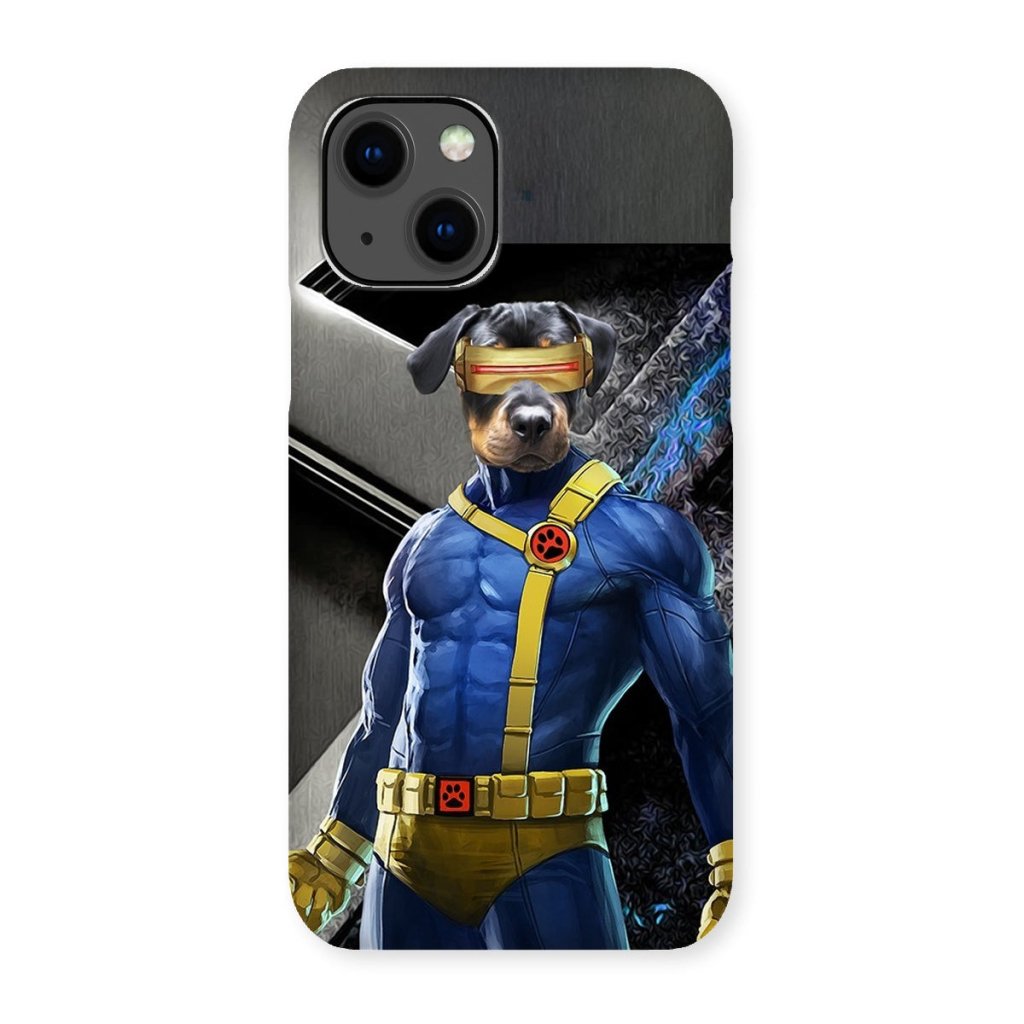 The Cyclops: Custom Pet Phone Case - Paw & Glory - Dog Portraits - Pet Portraits