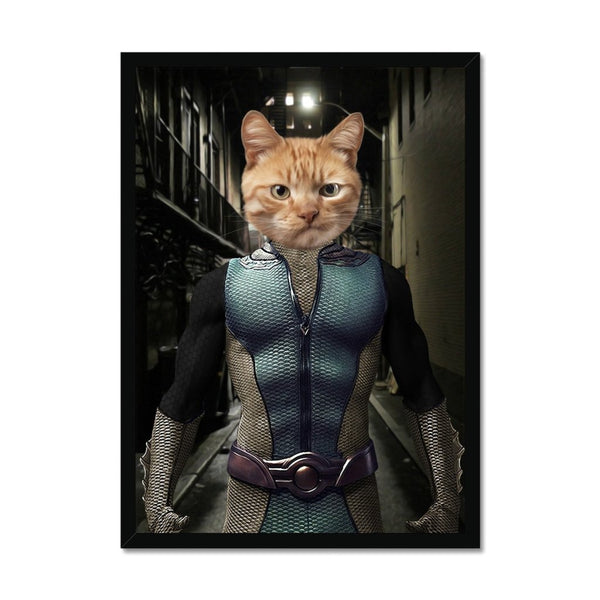 Sea Superhero Custom Pet Portrait | Paw & Glory