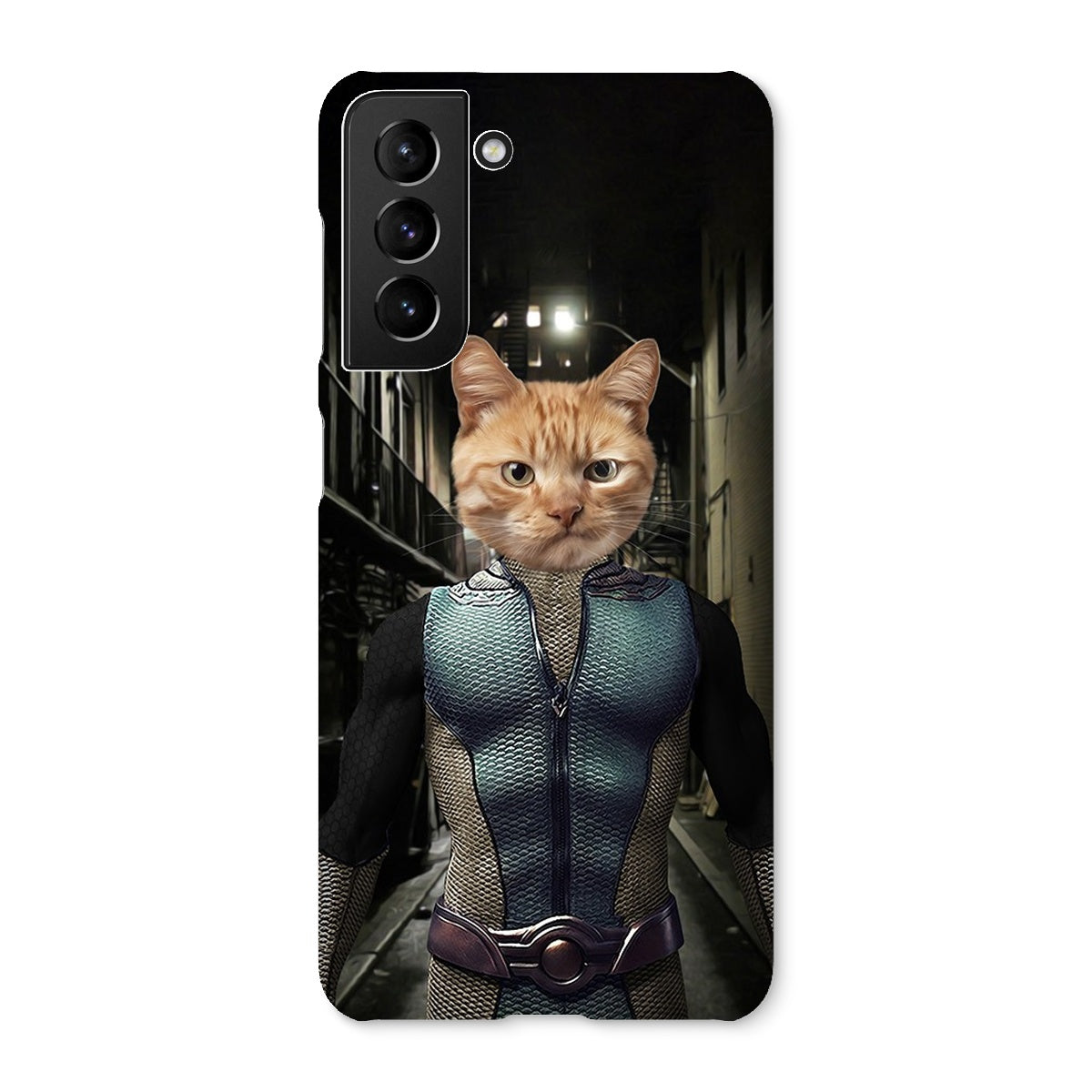 Sea Superhero Custom Pet Snap Phone Case | Custom Pet Artwork | Paw & Glory