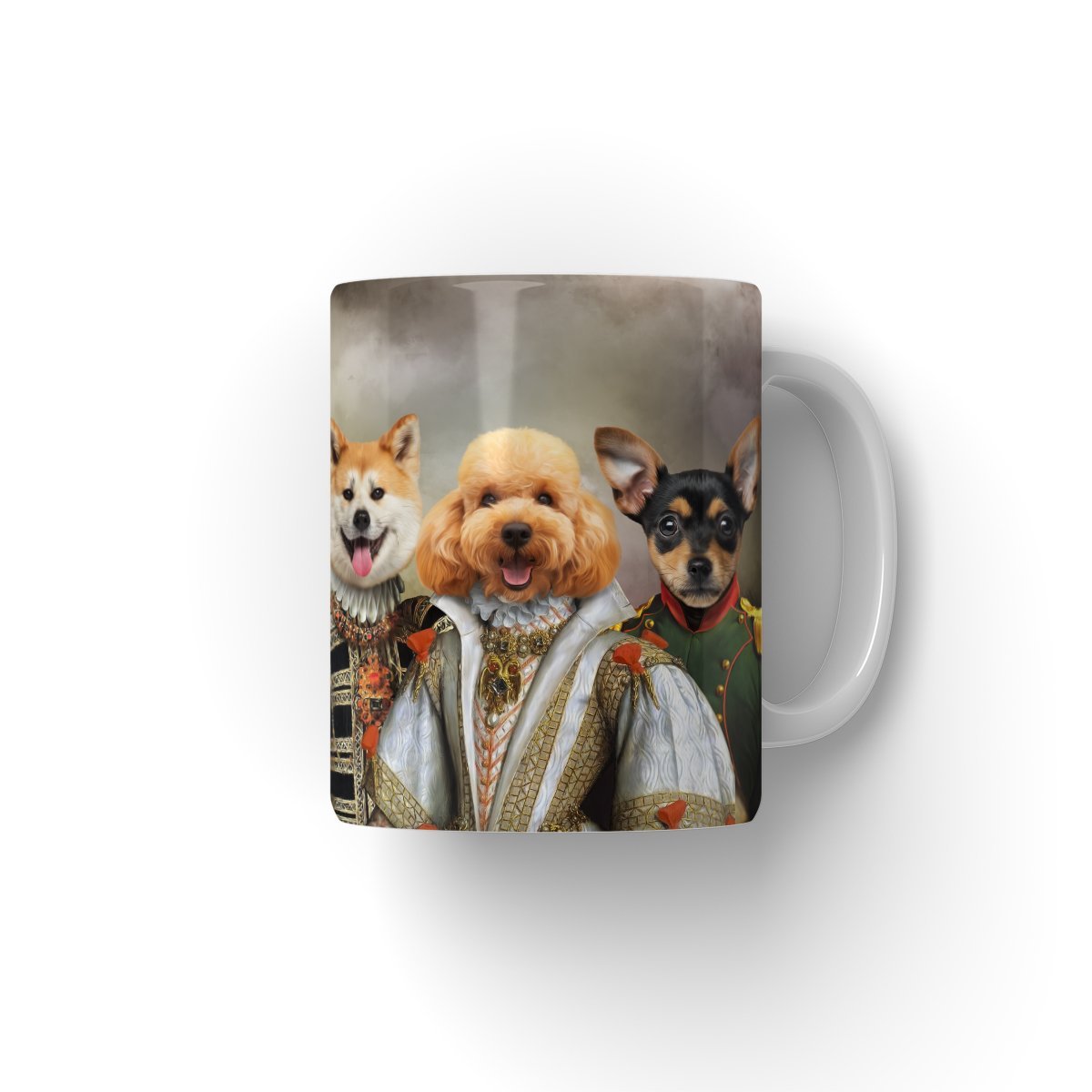The Dignified 4: Custom Pet Coffee Mug | personalized pet portrait | Paw & Glory