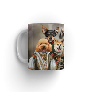 The Dignified 5: Custom Pet Coffee Mug - Paw & Glory - Dog Portraits - Pet Portraits
