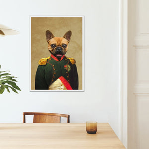 The Dignitary: Custom Pet Portrait - Paw & Glory - Dog Portraits - Pet Portraits