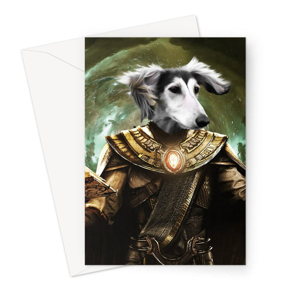 Superhero Custom Pet Greeting Card | Personalised Pet Gift | Paw & Glory