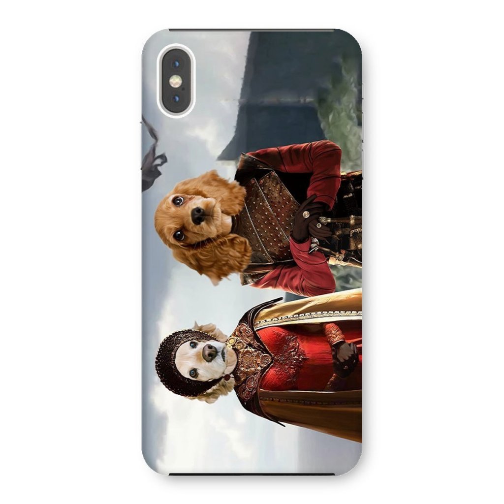 The Dragon Prince & Princess: Custom Pet Phone Case - Paw & Glory - Dog Portraits - Pet Portraits