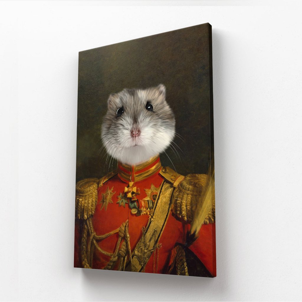 The Duke: Animal Art Canvas - Paw & Glory - Dog Portraits - Pet Portraits