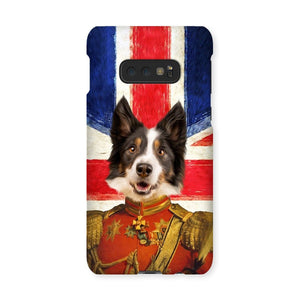 The Duke British Flag Edition: Custom Pet Phone Case - Paw & Glory - Dog Portraits - Pet Portraits