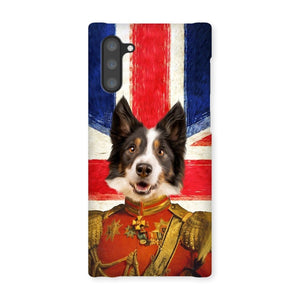 The Duke British Flag Edition: Custom Pet Phone Case - Paw & Glory - Dog Portraits - Pet Portraits