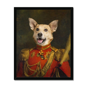 The Duke: Custom Pet Portrait - Paw & Glory - Dog Portraits - Pet Portraits