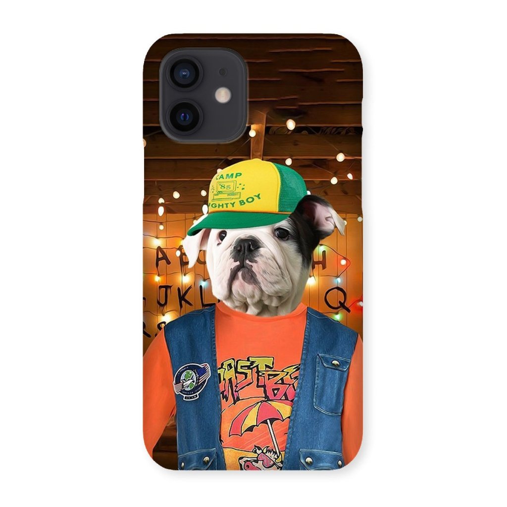 Retro 80s Sci-Fi Custom Pet Snap Phone Case | Custom Pet Artwork | Paw & Glory