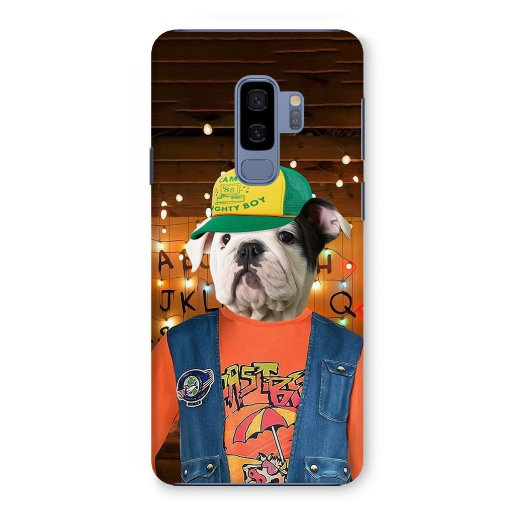 Retro 80s Sci-Fi Custom Pet Snap Phone Case | Custom Pet Artwork | Paw & Glory
