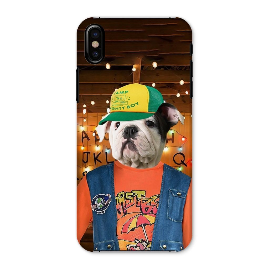 Retro 80s Sci-Fi Custom Pet Snap Phone Case | Custom Pet Artwork | Paw & Glory
