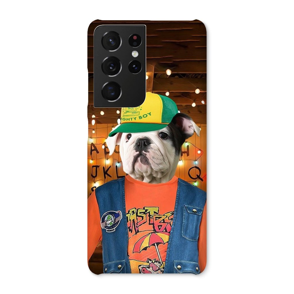 Retro 80s Sci-Fi Custom Pet Snap Phone Case | Custom Pet Artwork | Paw & Glory