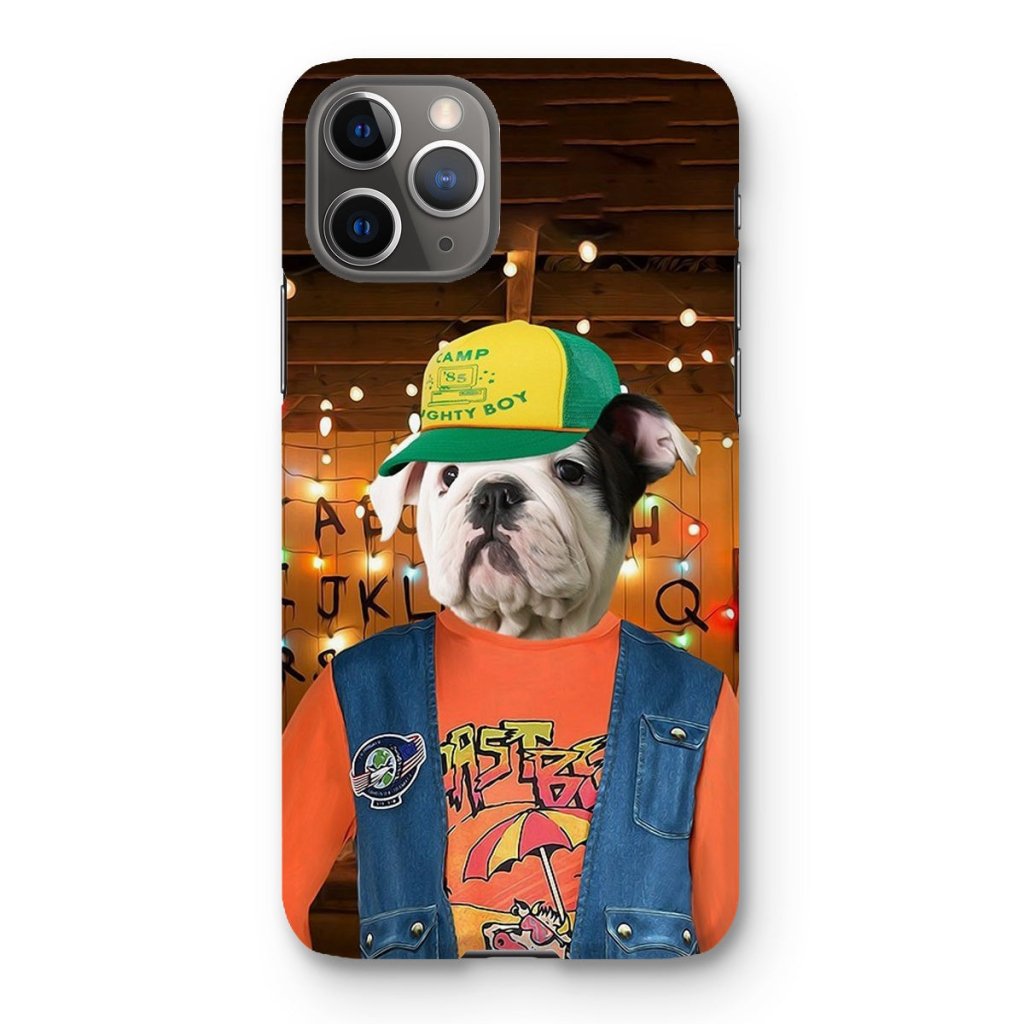 Retro 80s Sci-Fi Custom Pet Snap Phone Case | Custom Pet Artwork | Paw & Glory
