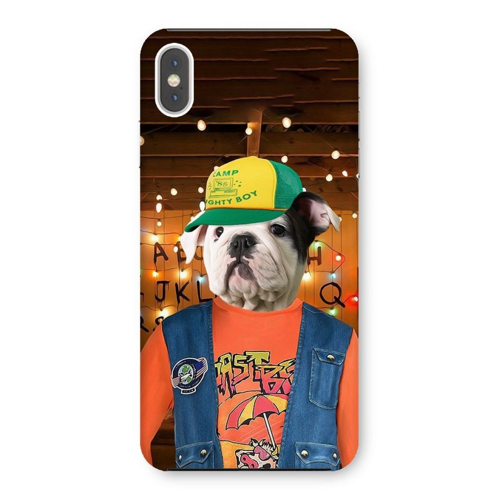 Retro 80s Sci-Fi Custom Pet Snap Phone Case | Custom Pet Artwork | Paw & Glory