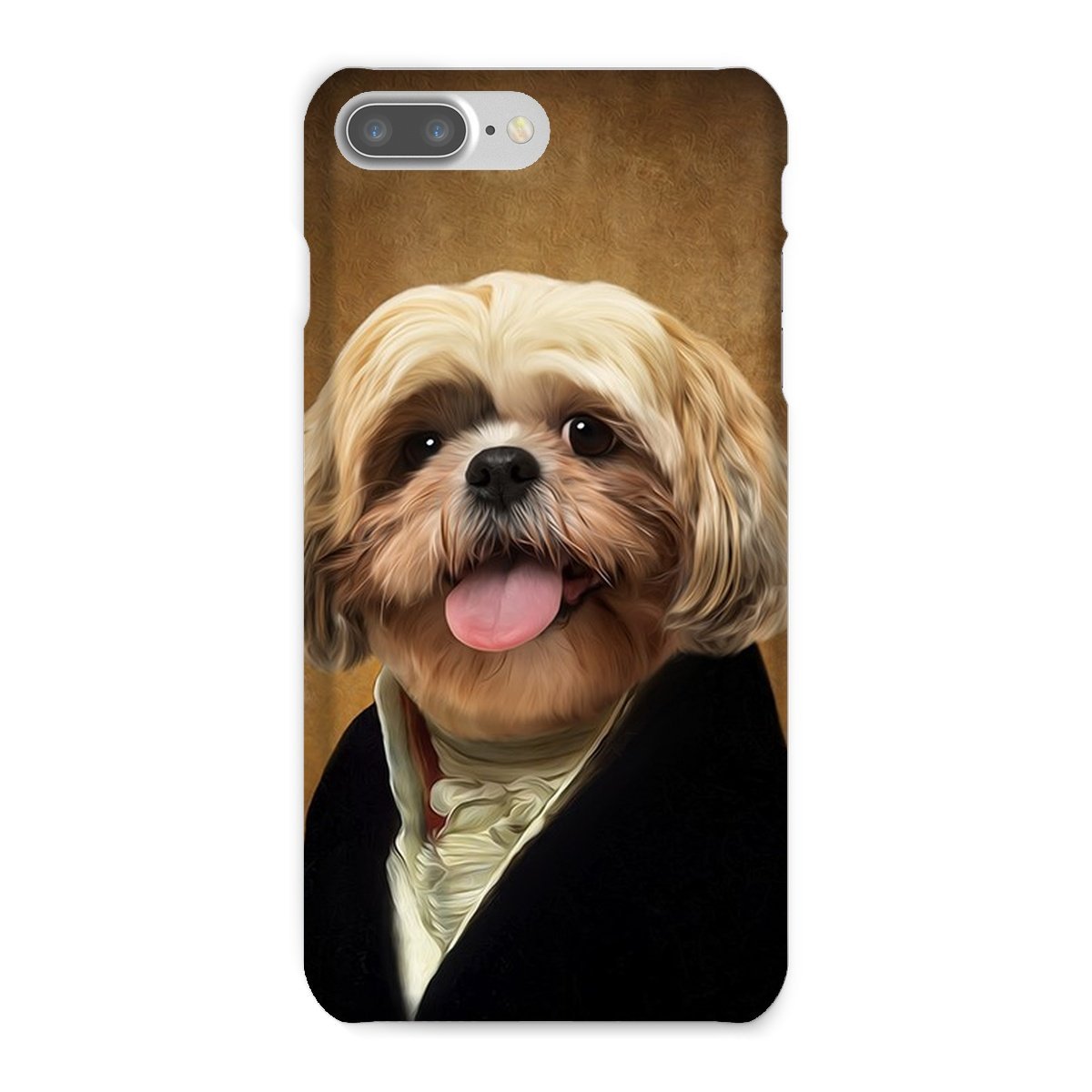 The Earl: Custom Pet Phone Case - Paw & Glory - Dog Portraits - Pet Portraits