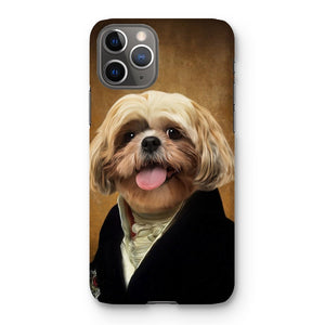 The Earl: Custom Pet Phone Case - Paw & Glory - Dog Portraits - Pet Portraits