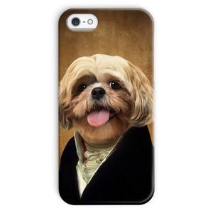 The Earl: Custom Pet Phone Case - Paw & Glory - Dog Portraits - Pet Portraits