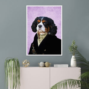 The Earl: Custom Pet Portrait - Paw & Glory - Dog Portraits - Pet Portraits