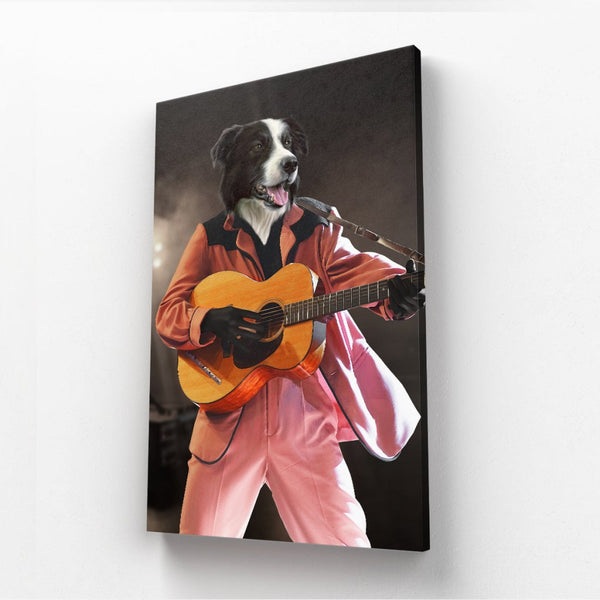Rock And Roll Icon Custom Pet Canvas | Custom Pet Canvas | Paw & Glory
