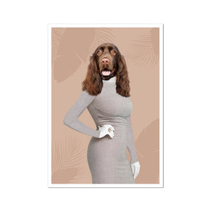 The Emily (Real Housewives of Orange County): Custom Pet Poster - Paw & Glory - Dog Portraits - Pet Portraits