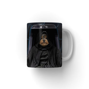 The Empawror (Star Wars Inspired): Custom Pet Coffee Mug - Paw & Glory - Dog Portraits - Pet Portraits