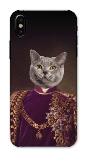 The Emperor: Custom Pet Phone Case - Paw & Glory - Dog Portraits - Pet Portraits