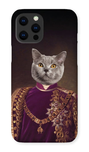 The Emperor: Custom Pet Phone Case - Paw & Glory - Dog Portraits - Pet Portraits