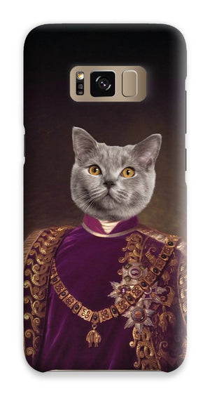 The Emperor: Custom Pet Phone Case - Paw & Glory - Dog Portraits - Pet Portraits