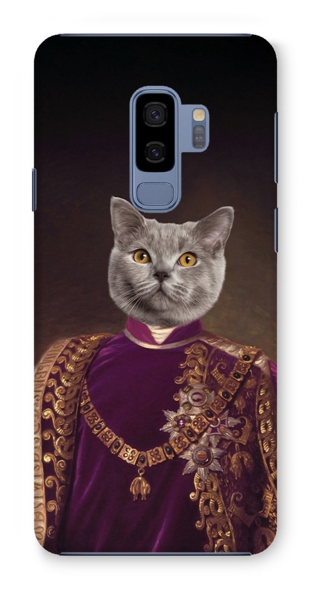 The Emperor: Custom Pet Phone Case - Paw & Glory - Dog Portraits - Pet Portraits