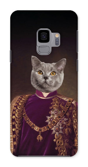 The Emperor: Custom Pet Phone Case - Paw & Glory - Dog Portraits - Pet Portraits