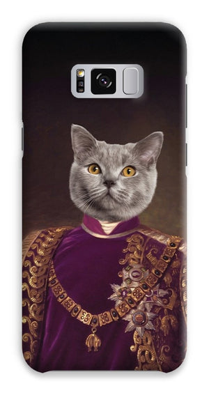 The Emperor: Custom Pet Phone Case - Paw & Glory - Dog Portraits - Pet Portraits